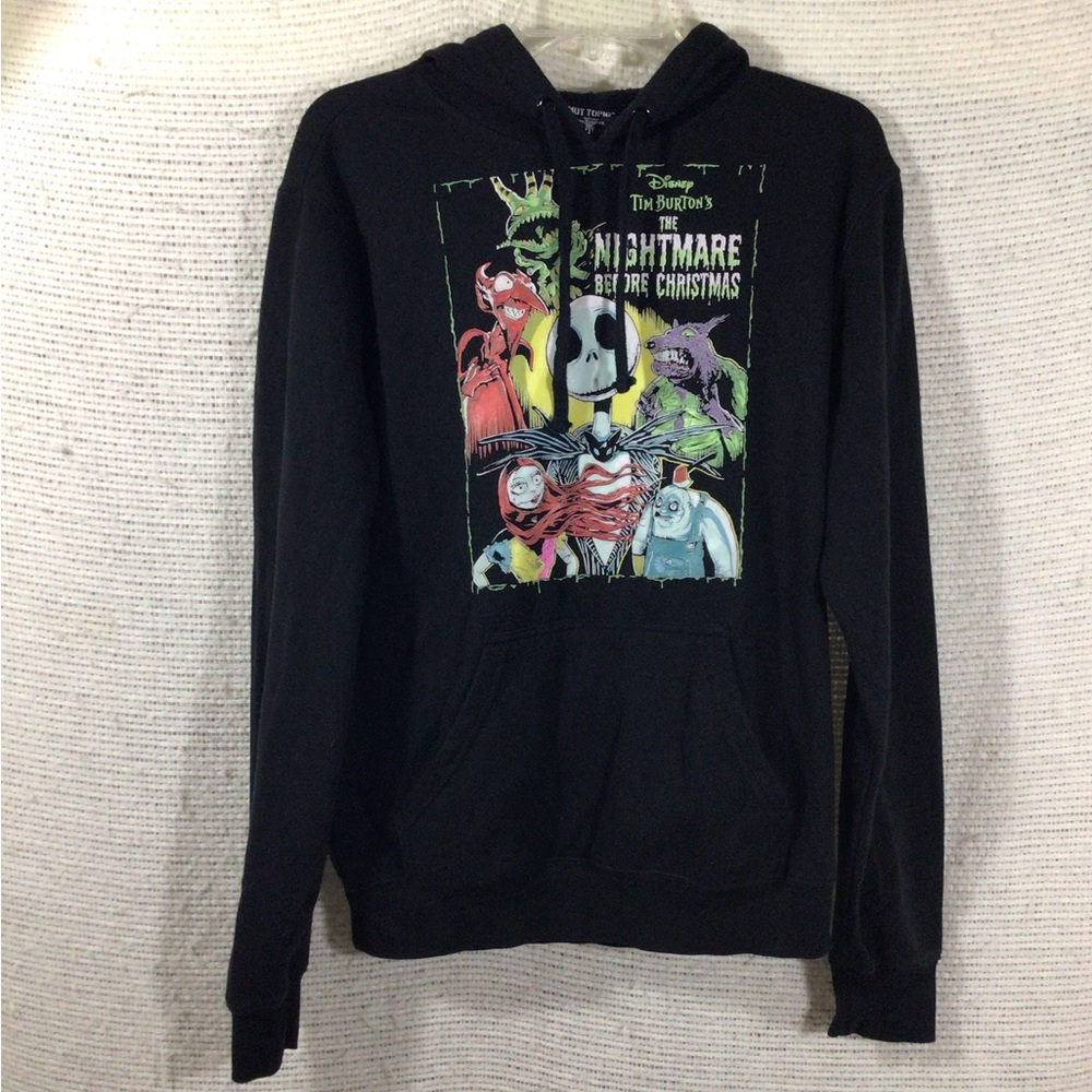 Hot Topic Disney Nightmare Before Christmas Hoodie Sweatshirt Halloween